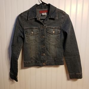 YMI Women's Junior Jean Jacket Coat Sz S